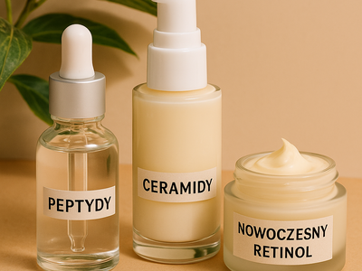 Peptydy, ceramidy i nowoczesny retinol – trio składników na topie w 2025 roku
