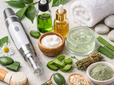 Mikronakłuwanie frakcyjne (dermapen, RF mikroigłowy) – jak naturalnie przygotować się do zabiegu i pielęgnować skórę po nim?