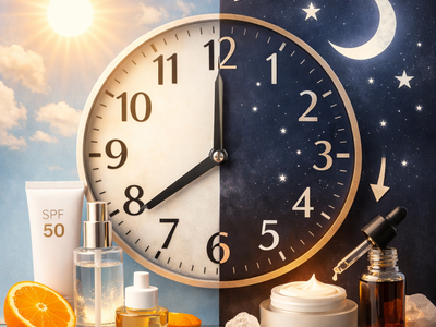 Pielęgnacja skóry wg rytmu dobowego – kiedy aplikować produkty, aby działały najlepiej?